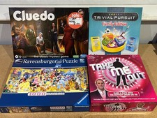 4 x VARIOUS BOARD GAMES -