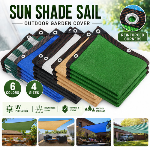 Sun shade sail net cloth - sun,