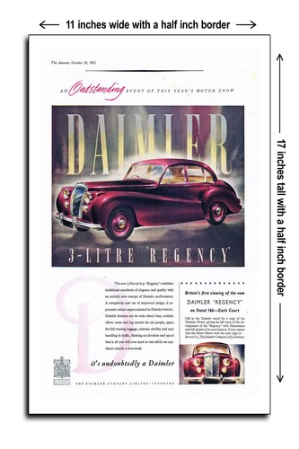 1952 daimler litre regency - litre,