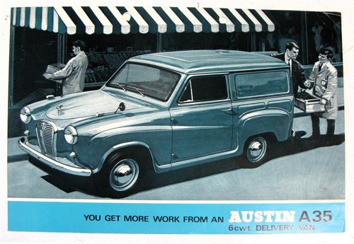 Austin a35 van commercial - a35,