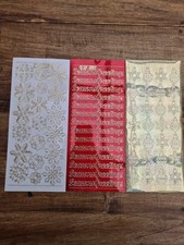 3 x Sheets Of Peel Off