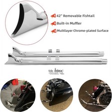 42" Fishtail Exhaust Pipes
