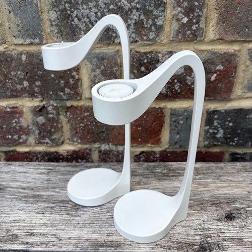 Pair vintage white ikea - pair,