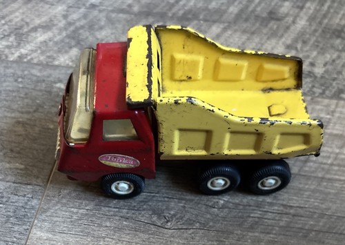 Tonka vintage red yellow - vintage,