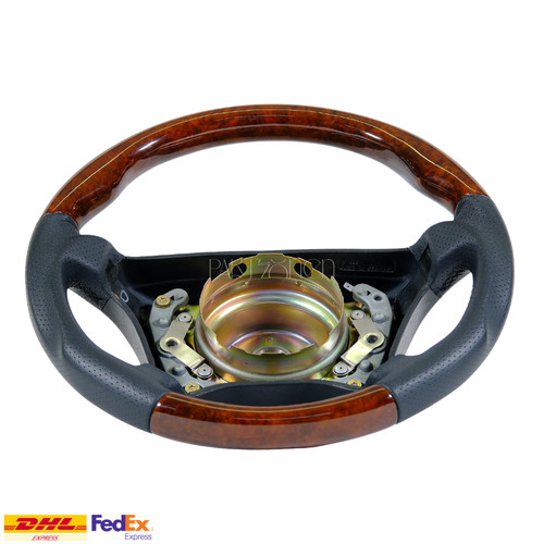 Walnut amg brabus steering - amg,