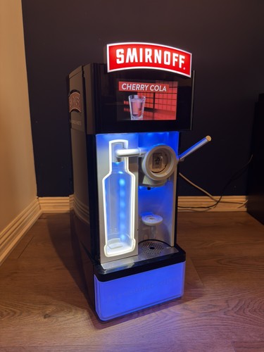 Smirnoff shot machine - smirnoff, vodka