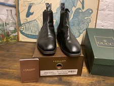 R M WILLIAMS COMFORT CRAFTSMAN BLACK YEARLING UK 6 EU39 Jodhpur Chelsea Boots