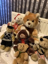  Xmas Gift 6, Teddy Bears 12” Sitting 5,Smaller 