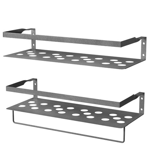 2pcs metal floating shelves - 2pcs,
