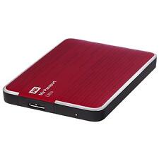 Red 1TB Western Digital My Passport Ultra Portable Hard Drive USB 3.0 WD wa