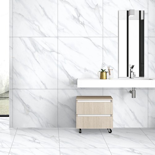 600x600mm white matt marble - 600x600mm,