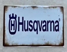 HUSQVARNA METAL SIGN GARAGE