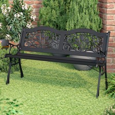 Park seater garden bench - 2-seater,