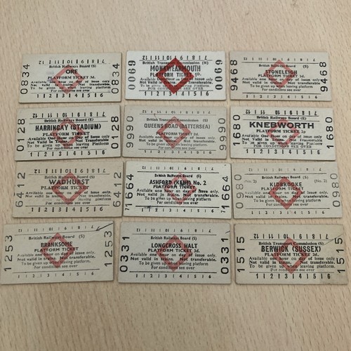 Platform tickets - ., (