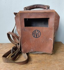 Vintage leather AVO meter case