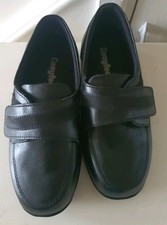 Cosyfeet Evelyn Size  5  Black Adjustable Women's Shoes.