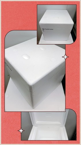 Square polystyrene styrofoam - square,