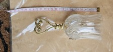 Handmade Killarney Crystal And Yellow Metal .Bell
