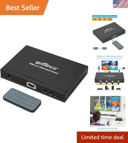 Hdmi 4x1 multi viewer - hdmi,