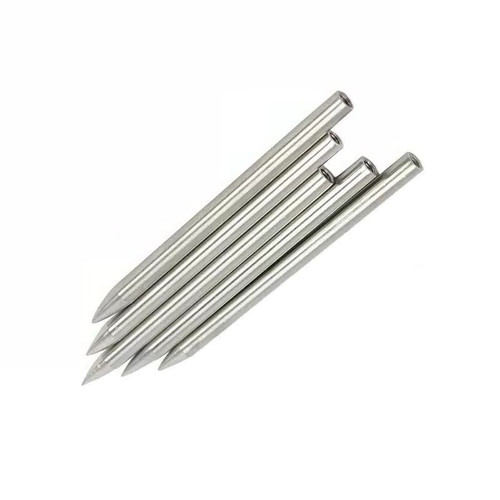 Polished steel threaded - steel,