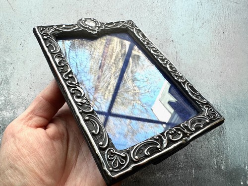 Silver picture frame c - j,