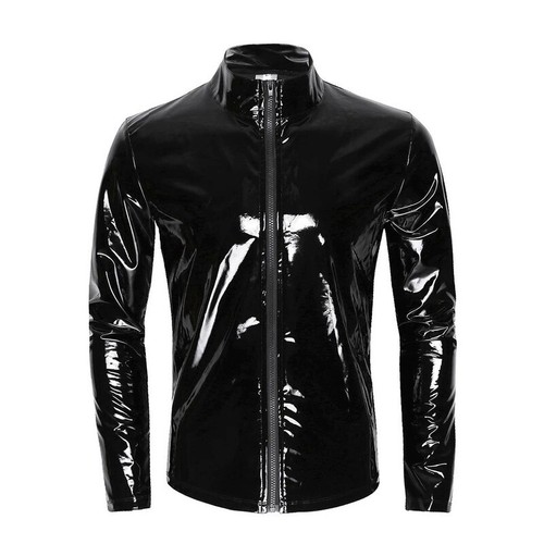 Pvc men faux - faux, leather