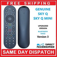 ✅ORIGINAL Genuine Sky Q Voice Remote FOR Sky Q/Q Mini✅Back-lit Wireless✅