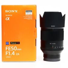 Sony FE 50mm F1.4 ZA Prime Lens Boxed ST 41675