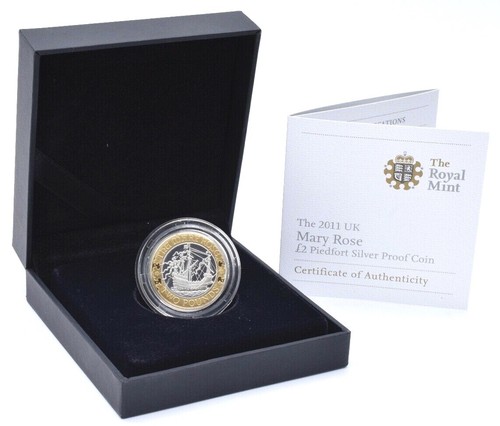 2011 silver proof piedfort 2 - 2011,