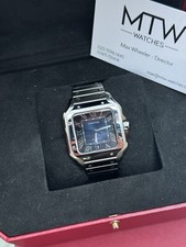 Cartier Santos Large Model Blue Dial 2022