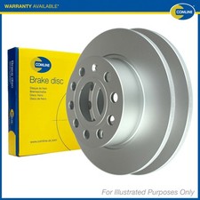 2x Brake Discs Solid For Alfa
