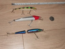 Fishing Lures x 3 Pike