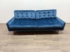 Habitat fenner velvet seater - habitat,