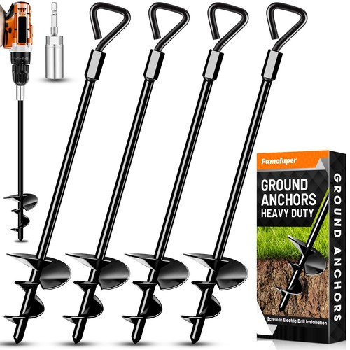 Ground anchors tent stakes - ground,
