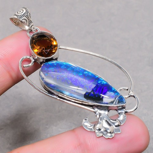 Ammolite citrine gemstone - citrine,