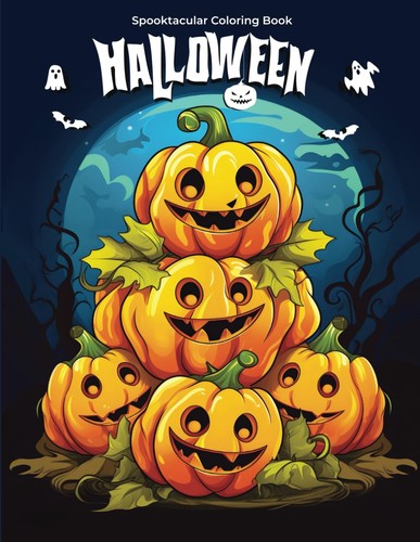 Hallween coloring book for