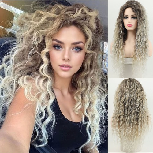 Layered long curly wavy - long,