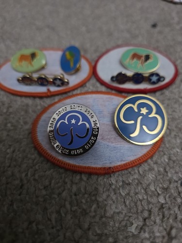Girl guide badges - guide, assorted