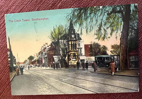 Antique postcard southampton - postcard,