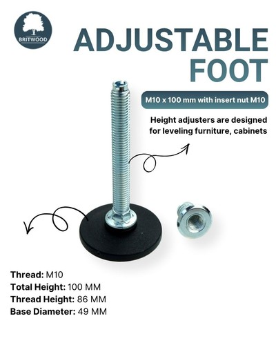 Adjustable foot feet - foot,