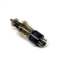 JAN 6F8G  VT99  Black  Plate  Foil Getter  NOS N. Union  USA Valve Tubes(VT11)