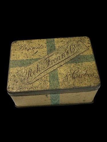 Vintage advertising tin peek - advertising,