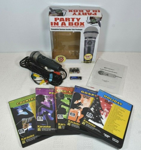 Party box 5 bonus - a, dvds