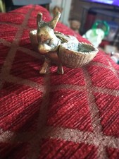 Vintage Brass Donkey Mule