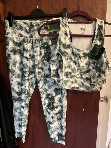 Green and white - and,