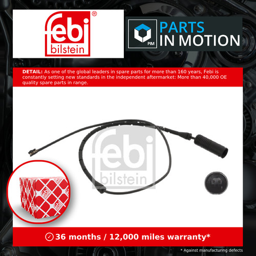 Brake pad wear indicator - pad,
