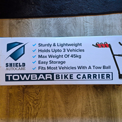 Bike rack tow - bike, hitch