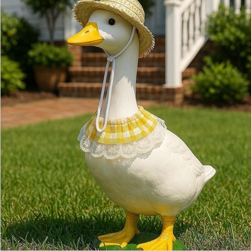Goose hat scarf summer porch - hat,