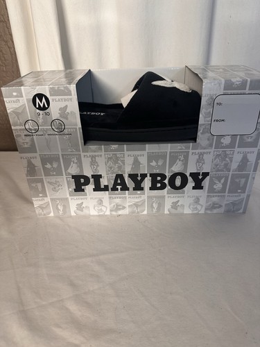 Playboy house shoes - playboy, size