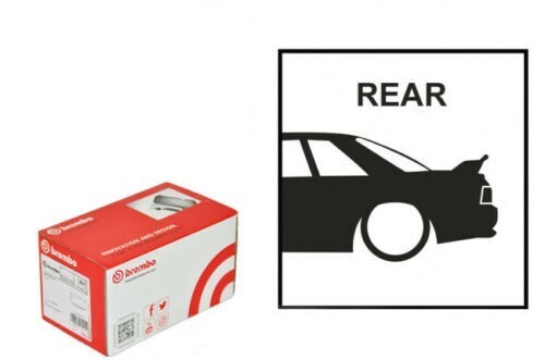 Replacement brembo rear - replacement,